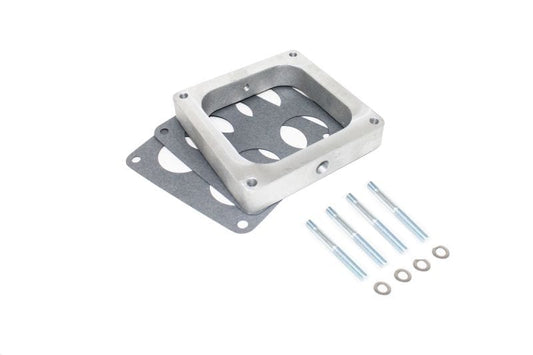 Jagcad 1/2" Carburetor Spacer For Holley Dominator 4500 – Satin Black, Includes Gaskets & Hardware, USA