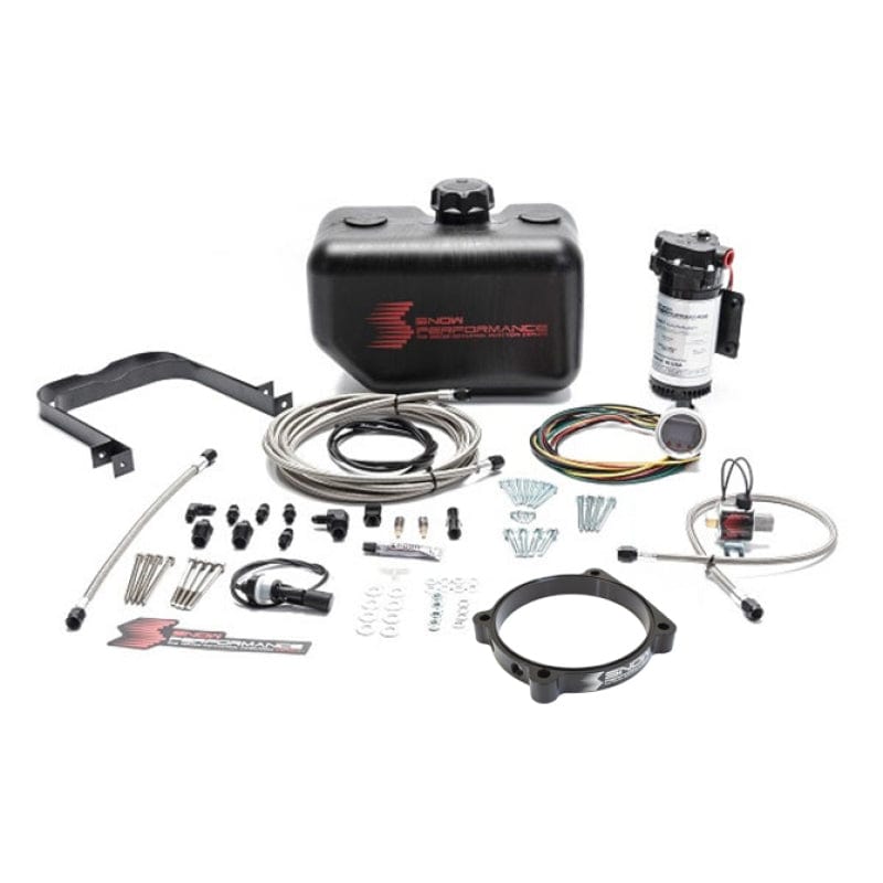 Kies-Motorsports Snow Performance Snow Performance Stage 2 Boost Cooler 105mm Hellcat Water-Methanol Injection Kit w/ SS Braided Line