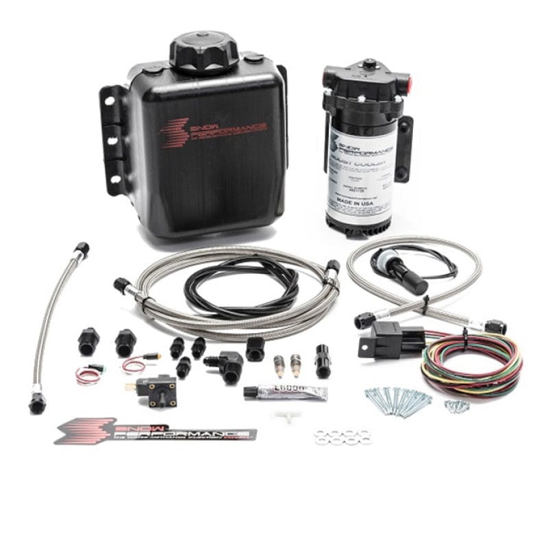 Kies-Motorsports Snow Performance Snow Performance Stg 1 Boost Cooler F/I Water Injection Kit (Incl. SS Braided Line and 4AN Fittings)