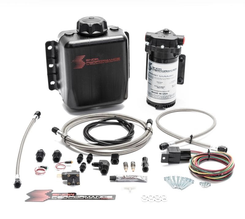 Snow Performance Stg 1 Boost Cooler Water Injection Kit TD (w/SS Braided Line & 4AN Fittings) Secondary image
