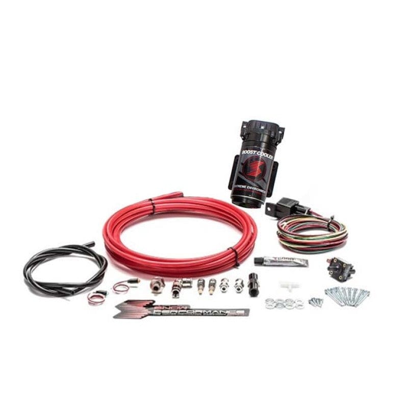 Kies-Motorsports Snow Performance Snow Performance Stg 1 Bst Cooler TD Water Inj Kit (Incl Red Hi-Temp Tubing/Quick Fittings) w/o Tank Main image