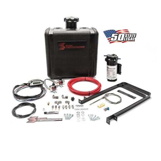 Kies-Motorsports Snow Performance Snow Performance Stg 3 Boost Cooler Water Injection Kit TD (Red Hi-Temp Tubing and Quick Fittings)