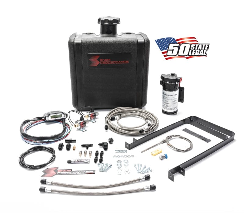 Kies-Motorsports Snow Performance Snow Performance Stg 3 Boost Cooler Water Injection Kit TD Univ. (SS Braided Line and 4AN Fittings) Main image