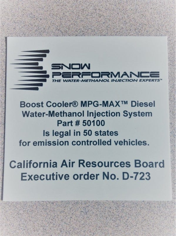 Snow Performance Stg 3 Boost Cooler Water Injection Kit TD Univ. (SS Braided Line and 4AN Fittings) Secondary image