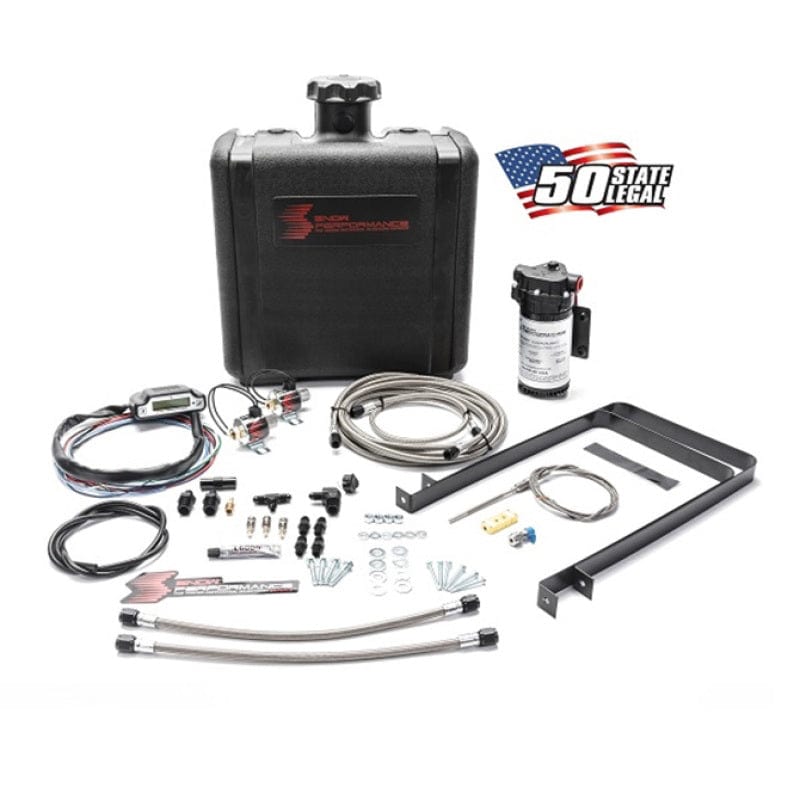 Kies-Motorsports Snow Performance Snow Performance Stg 3 Boost Cooler Water Injection Kit TD Univ. (SS Braided Line and 4AN Fittings)