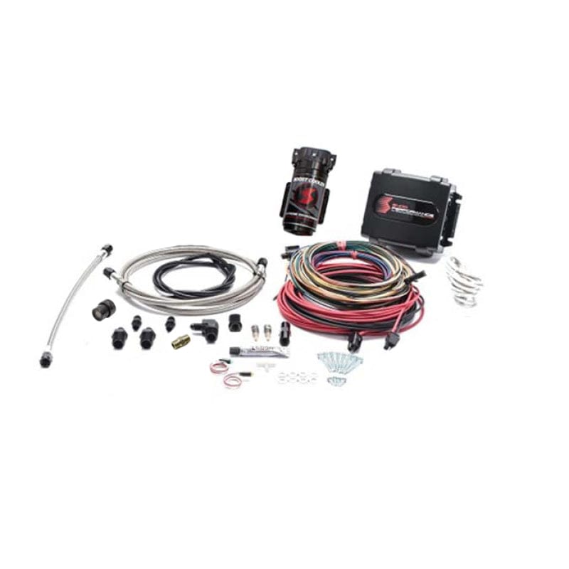 Kies-Motorsports Snow Performance Snow Performance Stg 4 Boost Cooler Platinum Water Inj. Kit (SS Braid Line/4AN Fitting) w/o Tank Main image