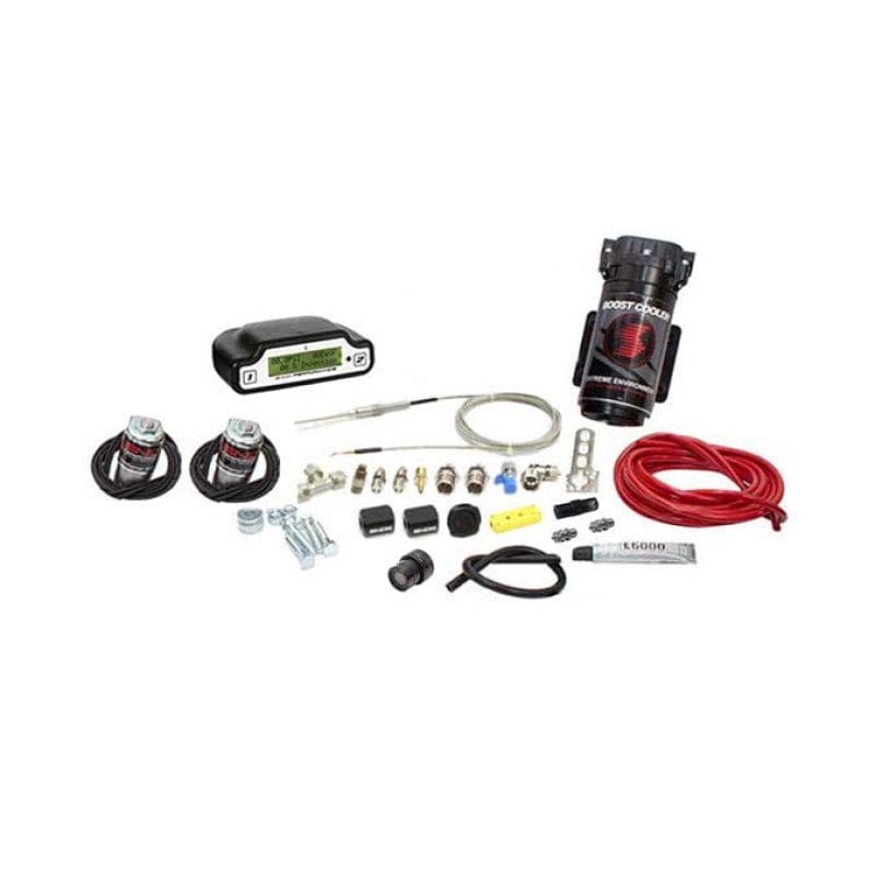 Kies-Motorsports Snow Performance Snow Performance Univ Stg 3 Boost Cooler Water Inj. Kit (Red Hi-Temp Tubing/Quick Fittings) w/o Tank Main image