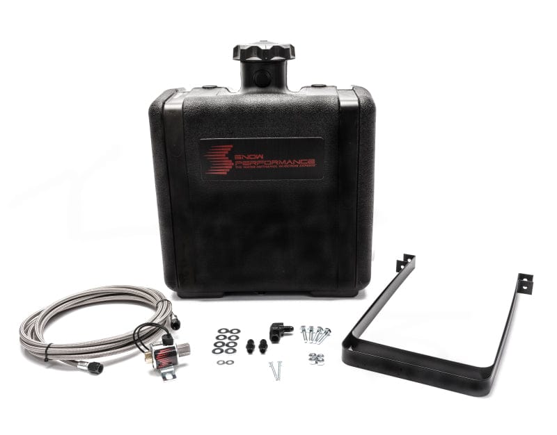 Kies-Motorsports Snow Performance Snow Performance Water Tank Upgrade 7gal (w/Braided SS Line/Brackets/Solenoid/4AN Fittings) Main image