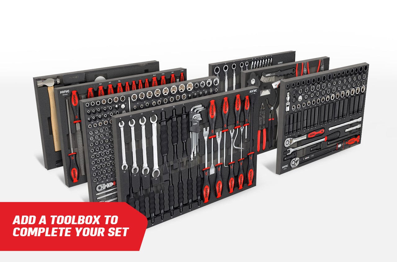 Kies-Motorsports Sonic Tools Automotive Toolset - Intermediate, 456-PCS Toolset Only (no toolbox) Main image