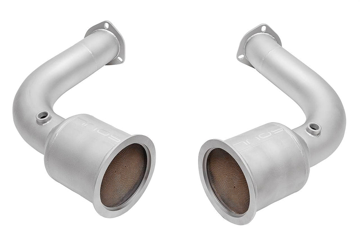 Kies-Motorsports Soul Performance 2019+ Cayenne 4.0L TT SOUL Sport Catalytic Converter Downpipes Main image