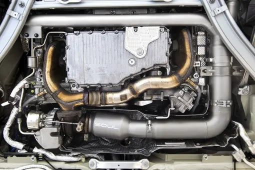 Kies-Motorsports Soul Performance 718 Boxster / Cayman SOUL Sport Catalytic Converter Downpipe