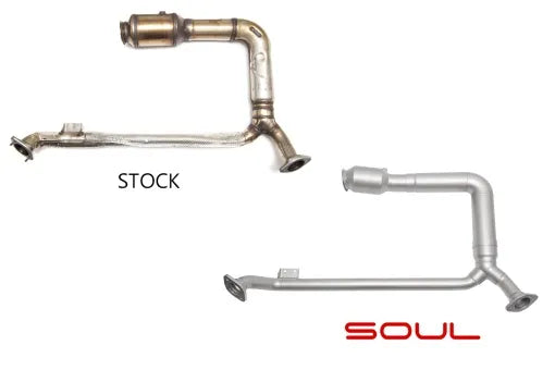 Kies-Motorsports Soul Performance 718 Boxster / Cayman SOUL Sport Catalytic Converter Downpipe