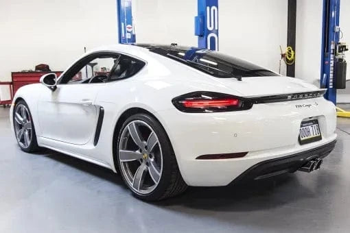 Kies-Motorsports Soul Performance Porsche 718 Cayman / Boxster Bolt-On X-Pipe With Tips Slash Cut Single Wall Tips (Copy)