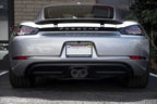 Kies-Motorsports Soul Performance Porsche 718 Cayman / Boxster Bolt-On X-Pipe With Tips Straight Cut Single Wall Tips