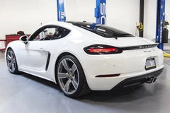 Kies-Motorsports Soul Performance Porsche 718 Cayman / Boxster Bolt-On X-Pipe With Tips Straight Cut Single Wall Tips