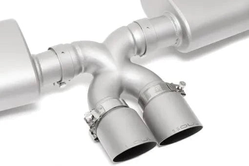 Kies-Motorsports Soul Performance Porsche 718 Cayman / Boxster Competition Package - (Valved) - Chrome Tips