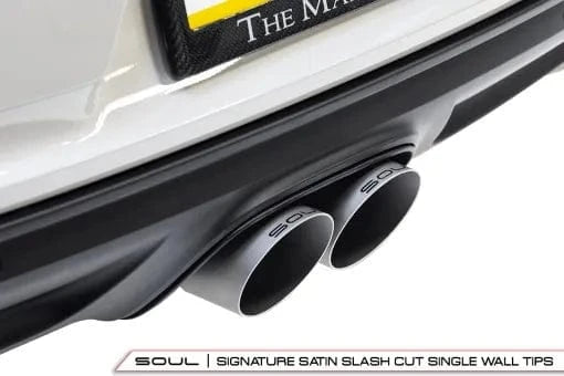 Kies-Motorsports Soul Performance Porsche 718 Cayman / Boxster Competition Package - (Valved) - Chrome Tips