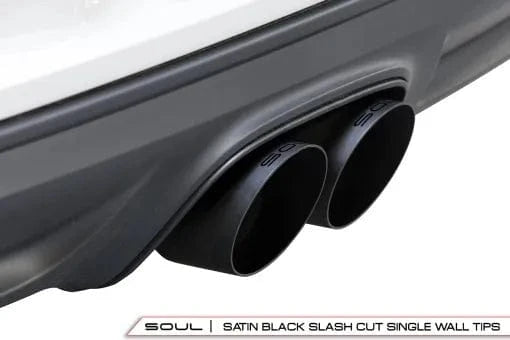 Kies-Motorsports Soul Performance Porsche 718 Cayman / Boxster Competition Package - (Valved) - Chrome Tips