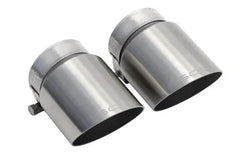 Kies-Motorsports Soul Performance Porsche 718 Cayman / Boxster Competition Package - (Valved) Slash Cut Single Wall / Brushed