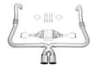 Kies-Motorsports Soul Performance Porsche 718 Cayman / Boxster Performance Exhaust System - Manual Trans - Straight Cut Single Wall Tips Straight Cut Single Wall Tips / Signature Satin