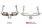 Kies-Motorsports Soul Performance Porsche 718 Cayman / Boxster Street Package - (Valved) - Chrome Dual Wall
