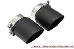 Kies-Motorsports Soul Performance Porsche 718 Cayman / Boxster Street Package - (Valved) Slash Cut Single Wall / Satin Black