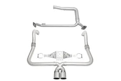 Kies-Motorsports Soul Performance Porsche 718 Cayman / Boxster Track Package - (Non-Valved) - Chrome Tips