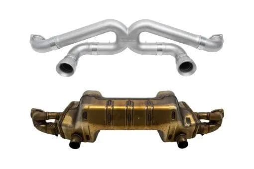 Kies-Motorsports Soul Performance Porsche 718 GT4 RS Race Exhaust (Resonated) Main image