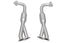 Kies-Motorsports Soul Performance Porsche 718 GT4 / Spyder / GTS 4.0L SOUL Resonated Over Axle Pipes