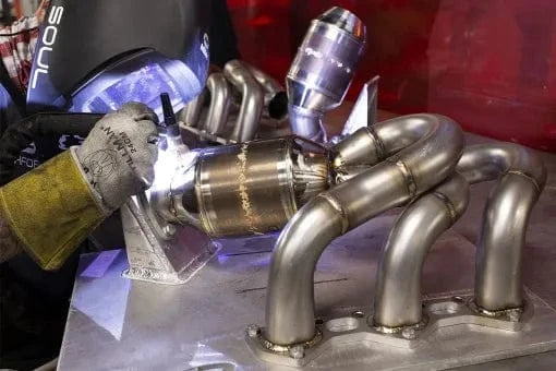 Kies-Motorsports Soul Performance Porsche 718 GT4 / Spyder / GTS Cayman Street Headers Main image