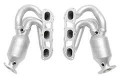 Kies-Motorsports Soul Performance Porsche 981 Cayman / Boxster Long Tube Street Headers (w/ HJS 200 cell catalytic converters)