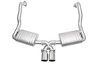 Kies-Motorsports Soul Performance Porsche 981 Cayman / Boxster Performance Exhaust System Slash Cut Single Wall Tips Slash Cut Single Wall Tips / Brushed