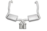 Kies-Motorsports Soul Performance Porsche 981 Cayman / Boxster Performance Exhaust System  Straight Cut Single Wall Tips Straight Cut Single Wall Tips / Brushed