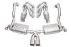 Kies-Motorsports Soul Performance Porsche 981 Cayman / Boxster Street Package - Straight Cut Single Wall Tips