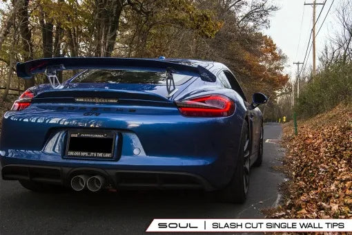 Kies-Motorsports Soul Performance Porsche 981 GT4 / Boxster Spyder / Clubsport SOUL Performance Exhaust System