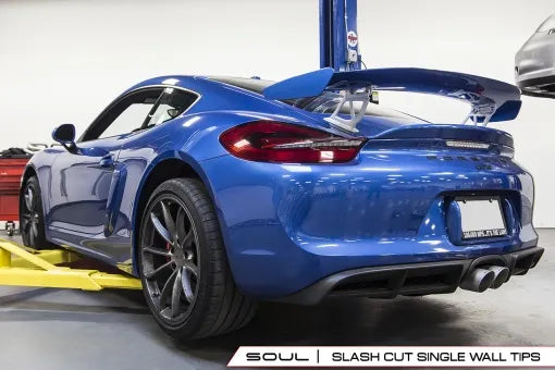 Kies-Motorsports Soul Performance Porsche 981 GT4 / Boxster Spyder / Clubsport SOUL Performance Exhaust System
