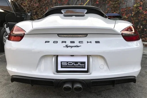 Kies-Motorsports Soul Performance Porsche 981 GT4 / Boxster Spyder / Clubsport SOUL Performance Exhaust System