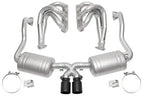 Kies-Motorsports Soul Performance Porsche 986 Boxster (2000-2004) Competition Exhaust Package Dual Wall Chrome Dual Wall Chrome / Black Chrome