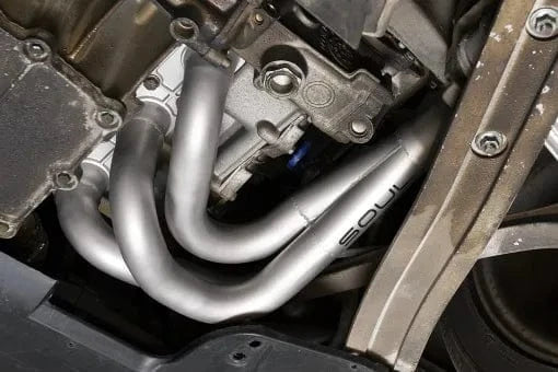 Kies-Motorsports Soul Performance Porsche 986 Boxster (2000-2004) Competition Exhaust Package Slash Cut Single Wall Tips