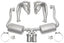Kies-Motorsports Soul Performance Porsche 986 Boxster (2000-2004) Competition Exhaust Package Slash Cut Single Wall Tips