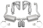 Kies-Motorsports Soul Performance Porsche 986 Boxster (2000-2004) Street Exhaust Package - Dual Wall Chrome Dual Wall Chrome / Polished Chrome