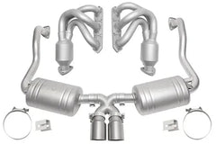 Kies-Motorsports Soul Performance Porsche 986 Boxster (2000-2004) Street Exhaust Package  Straight Cut Single Wall Tips