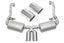Kies-Motorsports Soul Performance Porsche 987.1 Cayman / Boxster Performance Exhaust System - Chrome Dual Wall Chrome Dual Wall / Polished Chrome