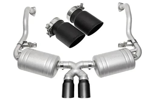 Kies-Motorsports Soul Performance Porsche 987.1 Cayman / Boxster Performance Exhaust System - Slash Cut Single Wall Slash Cut Single Wall / Satin Black