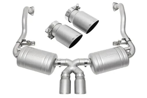 Kies-Motorsports Soul Performance Porsche 987.1 Cayman / Boxster Performance Exhaust System - Slash Cut Single Wall Slash Cut Single Wall / Signature Satin