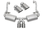 Kies-Motorsports Soul Performance Porsche 987.1 Cayman / Boxster Performance Exhaust System - Slash Cut Single Wall Slash Cut Single Wall / Titanium