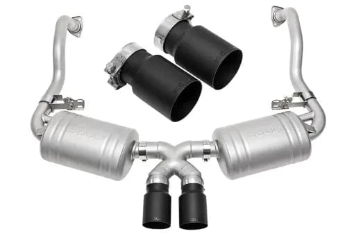 Kies-Motorsports Soul Performance Porsche 987.1 Cayman / Boxster Performance Exhaust System - Straight Cut Single Wall Straight Cut Single Wall / Satin Black