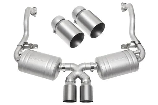 Kies-Motorsports Soul Performance Porsche 987.1 Cayman / Boxster Performance Exhaust System - Straight Cut Single Wall Straight Cut Single Wall / Titanium