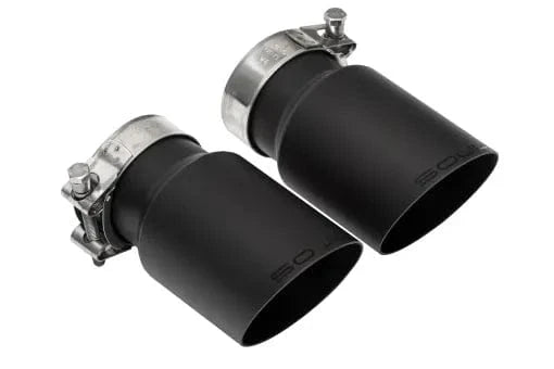 Kies-Motorsports Soul Performance Porsche 987.2 / 981 Cayman / Boxster Bolt-On X-Pipe With Tips - Slash Cut Single Wall Slash Cut Single Wall / Satin Black