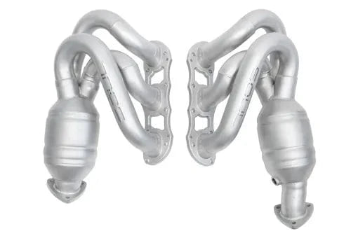 Kies-Motorsports Soul Performance Porsche 987.2 Cayman / Boxster Long Tube Street Headers (w/ HJS 200 cell catalytic converters)